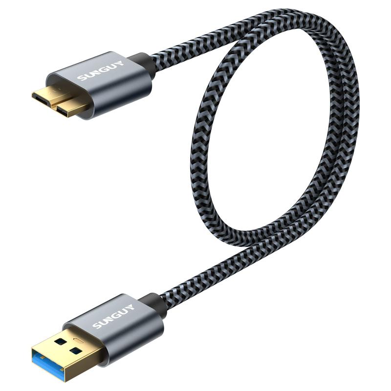 USB3.0 ケーブル MicroB B002