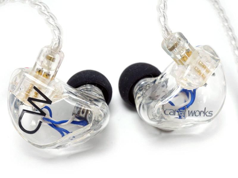 カナルワークス ユニバーサルイヤーモニターCW-U02a 有線 3.5mm 2pin イヤモニ イヤホン Full Range/Single driver Universal In-Ear Monitor