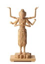 極小仏 阿修羅 (木製:ツゲ)_木彫り 仏像 仏像ワールド(GSBあしゅら