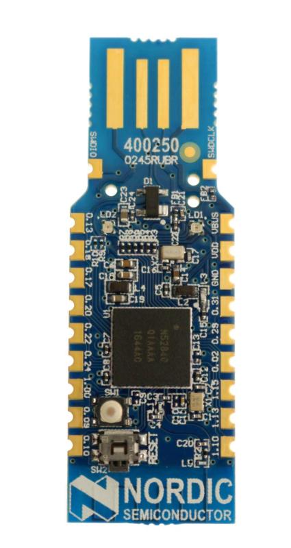 Nordic nRF52840 MDK USB Dongle - マイクロ開発キット