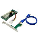 Dovhmoh PCI-E X1〜2XPCIカードスロット拡