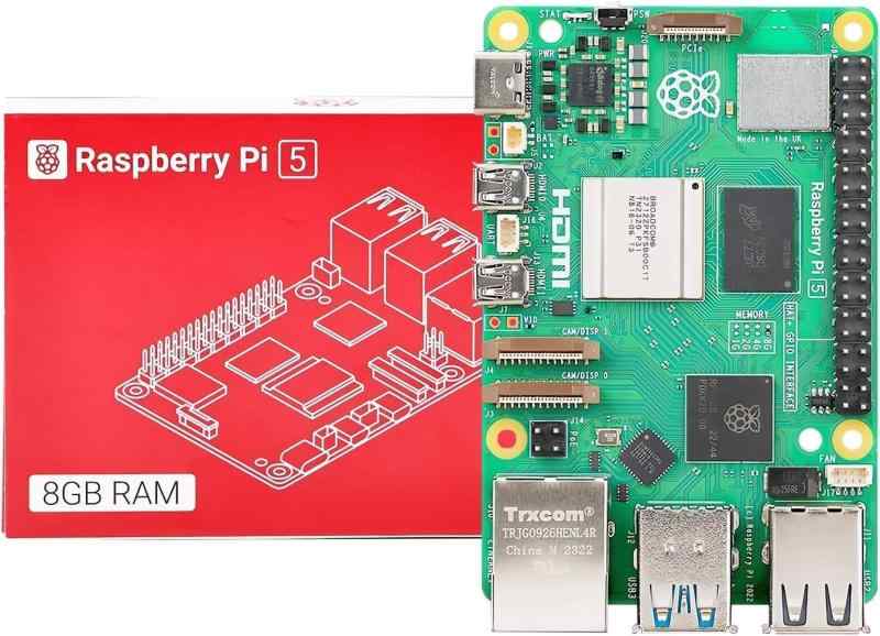 Raspberry Pi 5 Yx[pC5 8GB RAM TELECF擾ς