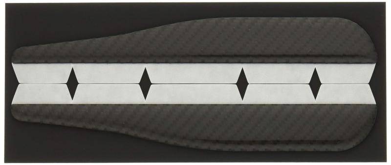 HASEPRO (ハセ・プロ) マジカルカーボンNEO【ドアミラーバイザーII】Lサイズ (ブラック) NDV2-2