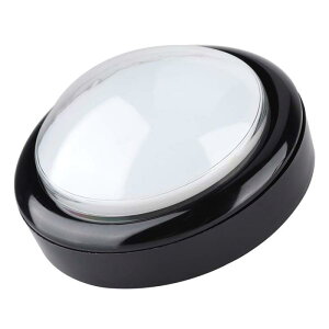 ビッグ ボタン スイッチ LED ライト ボタン Abs 100 Mm LED ライト ランプ ボタン ビッグ ラウンド アーケード ビデオ ゲーム プッシュ ボタン (ホワイト)