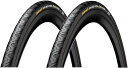 2本セット Continental(コンチネンタル) Grand Prix 4-Season グランプリ 4シーズン 700c ブラック/ブラック (700x2...