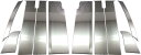 BRIGHTZ タントカスタム LA650S LA660S 超鏡面ステンレスメッキピラーパネル バイザー有用 10PC 【 PIL-SIL-442 】 LA650 LA660 A650 A660 650 660 タント カスタム(2)
