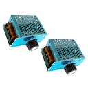 2PCS AC 0-220V 4000W SCR electronic voltage regulator governor dimmer thermostat Motor speed controller(3)