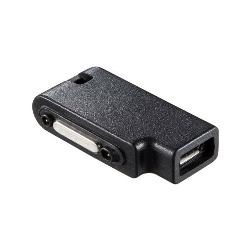 サンワサプライ Xperia用充電変換アダプタ(microUSB-充電端子) ブラック AD-USB22XP サンワサプライ Xperia用充電変換アダプタ(microUSB-充電端子) ブラック AD-USB22XP