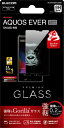 ELECOM AQUOS EVER SH-04G 液晶保護フィルム リアルガラス ゴリラガラス 0.2mm PD-SH04GFLGGGO