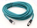 ZBLZGP M12 Aコード 8ピン オス - RJ45 イーサネット Cat-6 シールドケーブル Cognex DataMan 300 産業用カメラ 10...