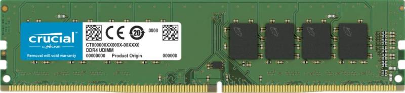 Crucial fXNgbvp݃ 8GB(8GBx1) DDR4 2666MT/s(PC4-21300) CL19 UDIMM 288pin CT8G4DFRA266
