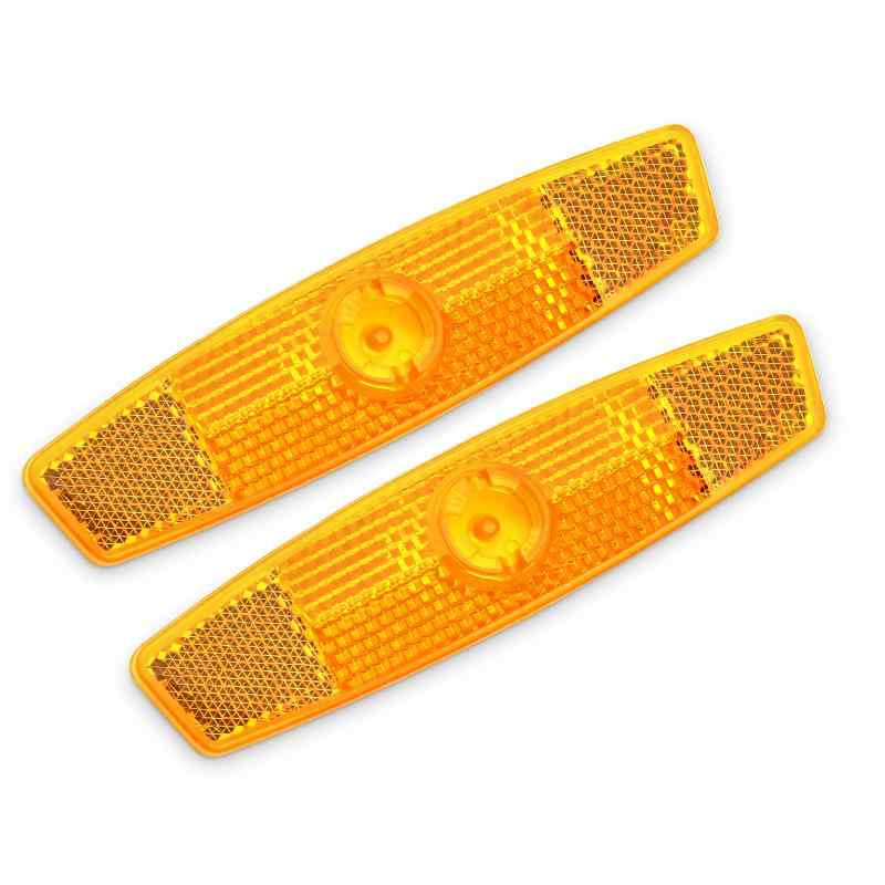 JIS規格 自転車汎用 安全警告 ホイールリフレクター 2枚