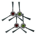 Ecovacs エコバックス 交換用サイドブラシ 2セット(4個入り) 互換品 DEEBOT U2 Pro対応