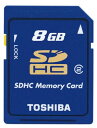 TOSHIBA SDHCメモリカード 8GB Class2 SD-C08GT2(2)