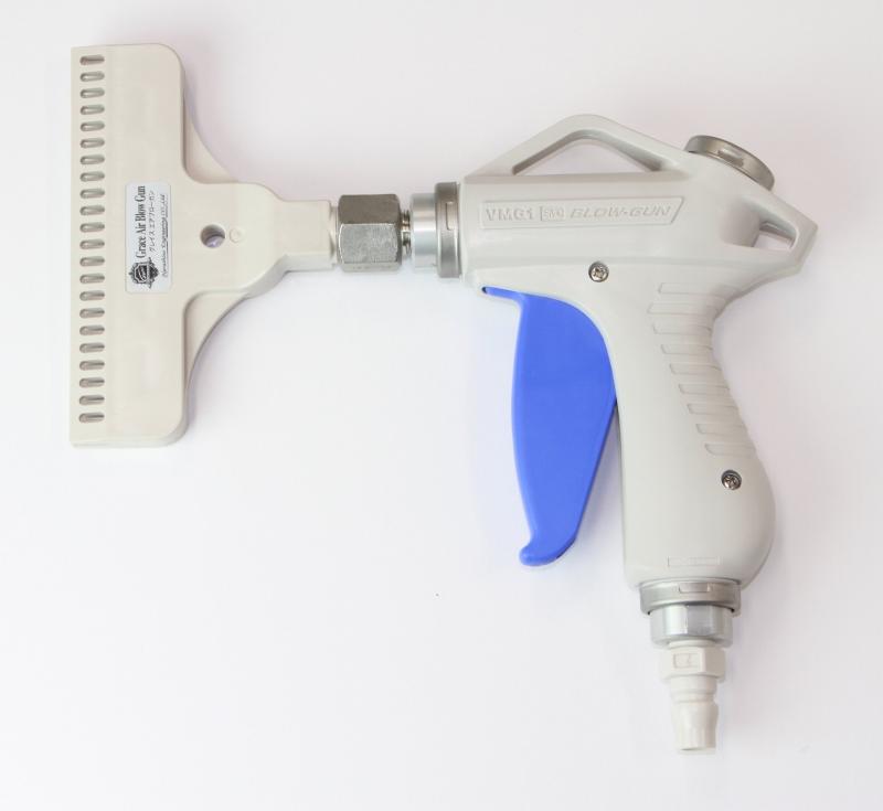 習志野エンジニアリング 空気量増幅、消音タイプ Grace エアーブローガン 幅121W 17210030