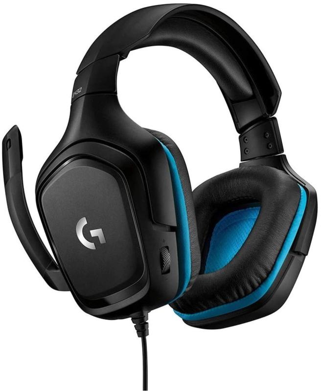 Logitech G432 DTS:X 7.1 Surround Sound Wired Gaming Headset [並行輸入品]