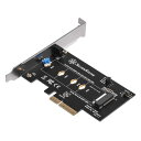 SilverStone M.2 PCIe/NVME SSD~PCIe x4変換カード SST-ECM21-E(2)