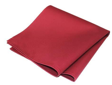 日本製 ワイントーション テーブルナプキン 綿100％ 51×51 (ワインレッド, 4枚)