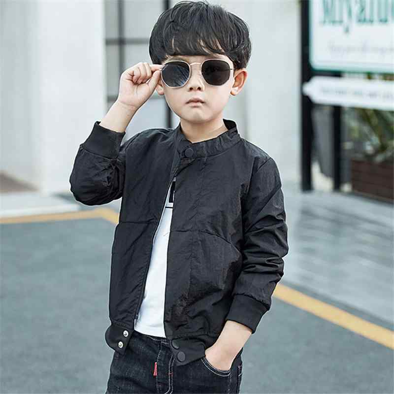 お子様向け 男の子 男児 ボーイズ 韓国スタイル ファッション トレンド おしゃれ 薄手 ライトウェイト 春 夏 秋 ジャンパー ブルゾン アウター 上着 トップス