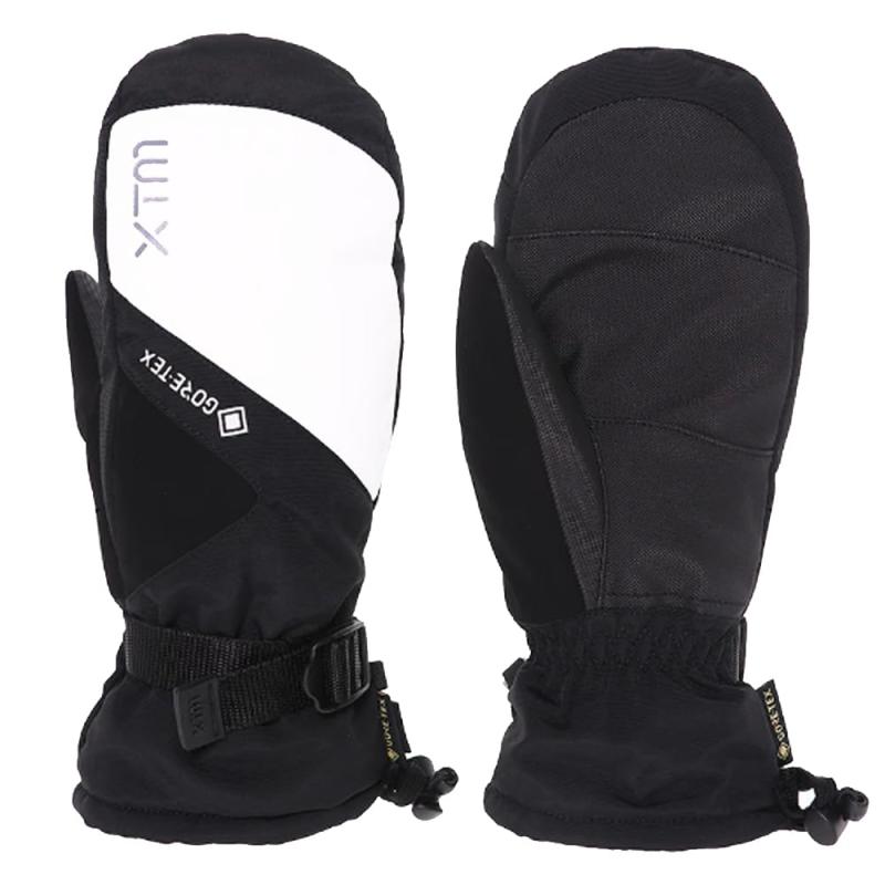 [エックスティーエム] スノーボードグローブ ミトン メンズ SB GORE TEX MITT DU022 WHITE M(4)