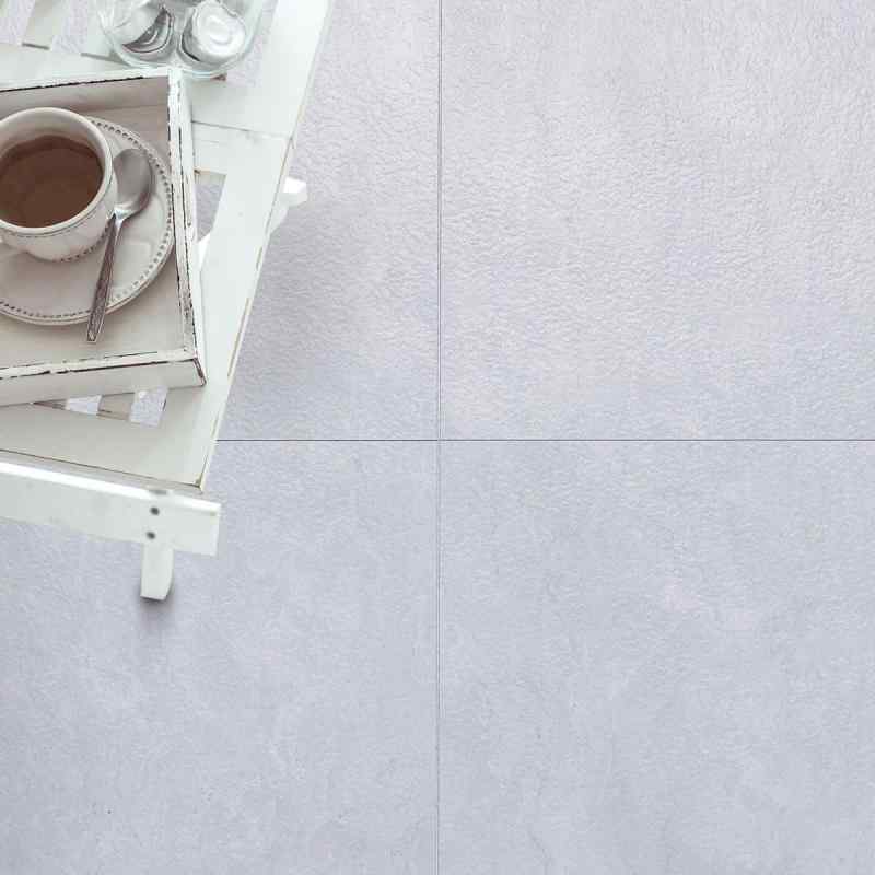 【Dream Sticker】フロアタイル シール 大理石 フロアシート 置くだけ 敷くだけ 石目 コンクリート モルタル フローリング 貼るだけ 床材 白 防水 床暖房対応 抗菌 RDM