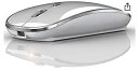 ワイヤレスマウス MacBook Pro/Air ノートパソコン Windows Os用 シルバー J8-J13