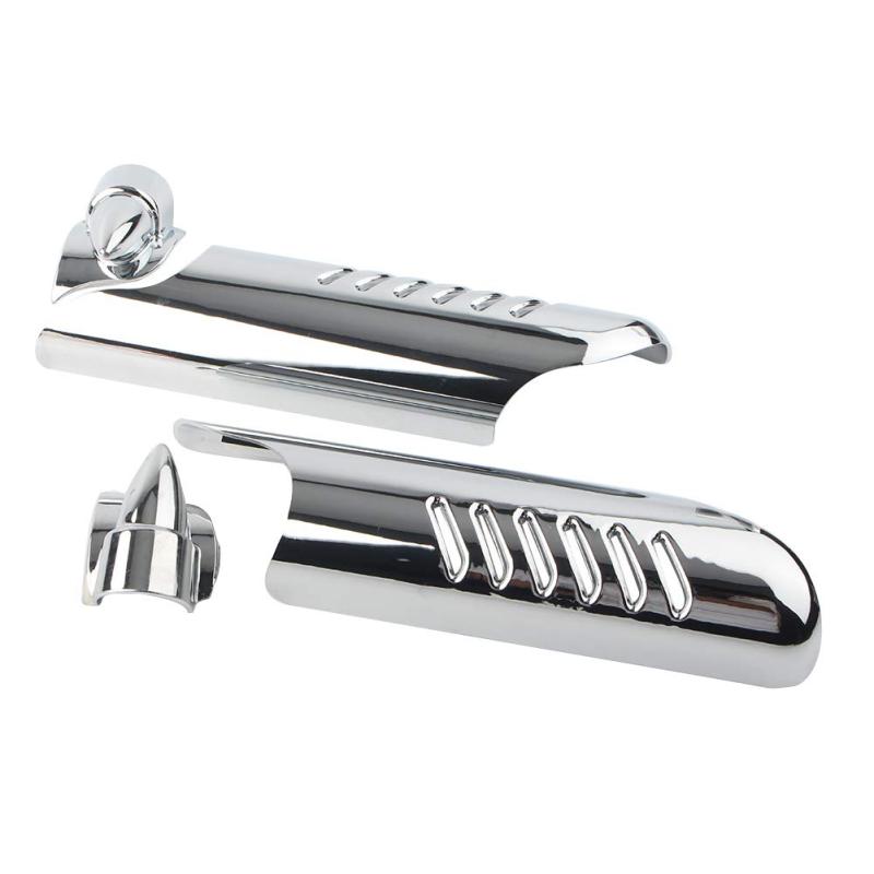 GZYF ハーレーに互換 ツーリング用 フロントフォーク カバー デフレクター シールド 保護カバー 傷防止 カスタム アクセサリー 適合車種 ストリート グライド トライク