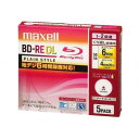 maxell 録画用 BD-RE 片面2層 50GB 2倍速対応 プリンタブル ホワイト 5枚入 BE50VPLWPA.5S