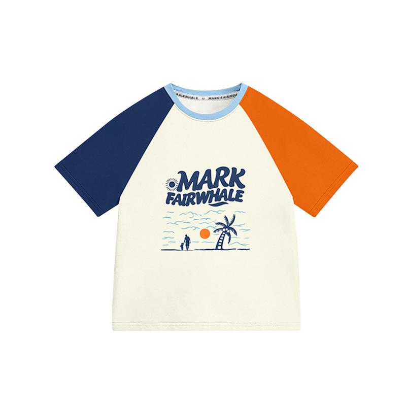 男の子 男児 春夏物 半袖 Tシャツ ショートスリーブ 綿100% 純綿 ゆったり ルーズ 子供服 こども服 キ..