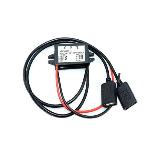 Renjzle USB電源アダプタ デュアルダブル 2 USB DC-DC カーコンバータ モジュール車用電力変換器 電源コンバータ Renjzle USB電源アダプタ デュアルダブル 2 USB DC-DC カーコンバータ モジュール車用電力変換器 電源コンバータ