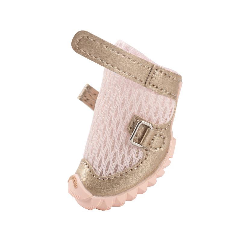 小型犬用 春夏 ドッグシューズ 犬用靴 メッシュ サンダル 涼しい トイプードル ビションフリーゼ 子犬 散歩 お出かけ ペット用靴