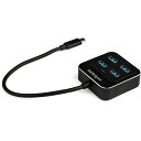 StarTech.com 4ポートUSB Type-Cハブ USB-C - USB 3.1 Gen 2 ハブ(10Gbps) バスパワー 4x USB-Aポート搭載USB-C HUB HB31C4AB(2)