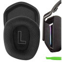 Geekria イヤーパッド Comfort 互換性 パッド ロジクール Logicool G733 ヘッドホンに対応 イヤパッド/イヤークッション/イヤーカップ (メッシュファブリック/ブラック)