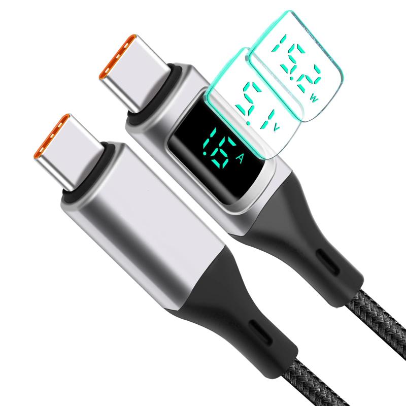 IraXpro USB-C&USB-Cケーブルusb type cケーブル100W 5Aディスプレイ