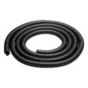 サンワサプライ コルゲートチューブ(ブラック・2m巻き・内寸直径13.8mm) CA-304
