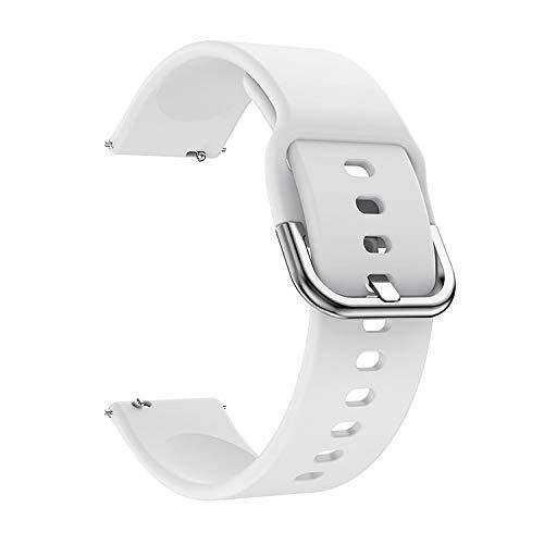 Garmin vivomove Luxe ベルト バンド 交換用 シリコン製 6色 Quick Release バンド 20mm Sports(クイックリリースバンド 20mm スポーツ) GARMIN(ガーミン)(ホワイト) Garmin vivomove Luxe ベルト バンド 交換用 シリコン製 6色 Quick Release バンド 20mm Sports(クイックリリースバンド 20mm スポーツ) GARMIN(ガーミン)(ホワイト)
