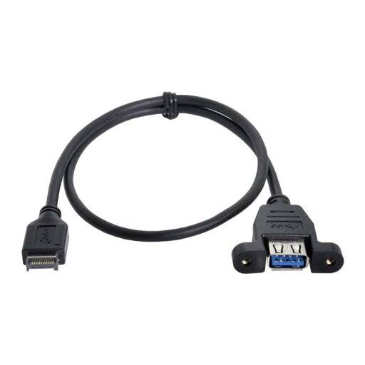 chenyang USB 3.2 Gen 2x2 20Gbps USB C フロントパネルヘッダー - USB Type-E マザーボード延長ケーブルアダプター 12cm PCI-Eブラケット付き chenyang USB 3.2 Gen 2x2 20Gbps USB C フロントパネルヘッダー - USB Type-E マザーボード延長ケーブルアダプター 12cm PCI-Eブラケット付き