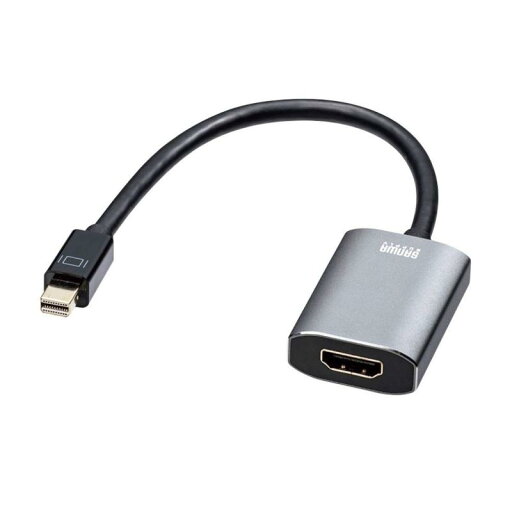 サンワサプライ ミニDisplayPort-HDMI 変換アダプタ HDR対応 15cm AD-MDPHDR01 サンワサプライ ミニDisplayPort-HDMI 変換アダプタ HDR対応 15cm AD-MDPHDR01