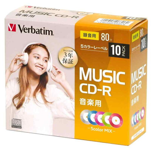 三菱ケミカルメディア 音楽用 CD-R 80分 202004 三菱ケミカルメディア 音楽用 CD-R 80分 202004