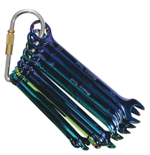 イチネンアクセス Strong Tool(ストロングツール) レンチ 9pcs ミニレインボーレンチセット 12960 4-4.5-5-5.5-6-7-8-9-10mm イチネンアクセス Strong Tool(ストロングツール) レンチ 9pcs ミニレインボーレンチセット 12960 4-4.5-5-5.5-6-7-8-9-10mm