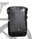Rhinowalk自転車パニアバッグ リアバッグ サイドバッグ 大容量 軽い 収納力 22L 防水 モーターパニアバックパック ショルダーバッグ ラップトップパ...