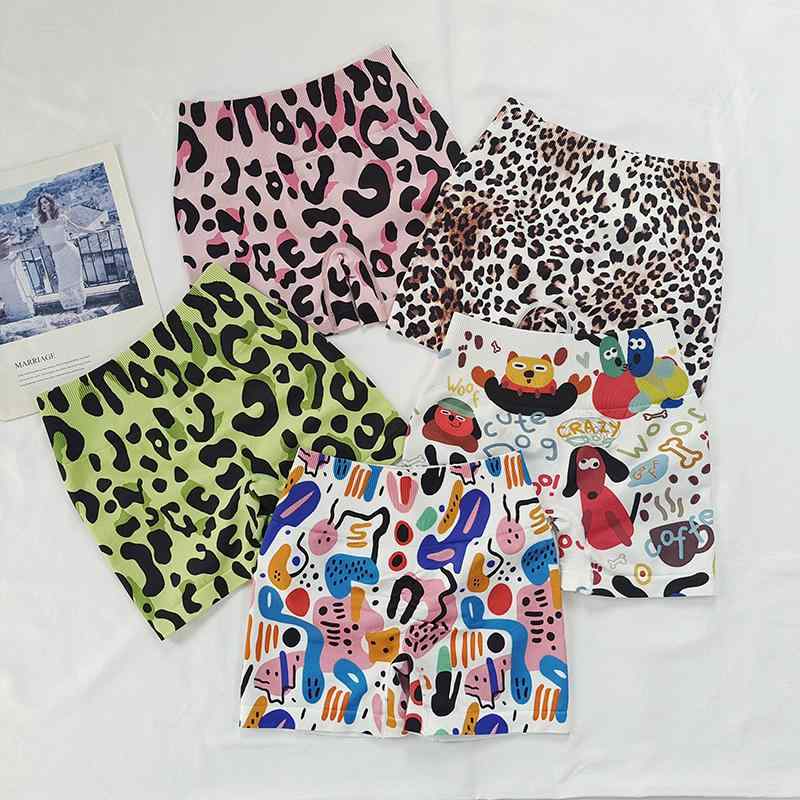 レディース 夏用 ニット プリント ヨガ フィットネス ランニング シームレス 美尻 ショートパンツ ホットパンツ 外出 部屋着