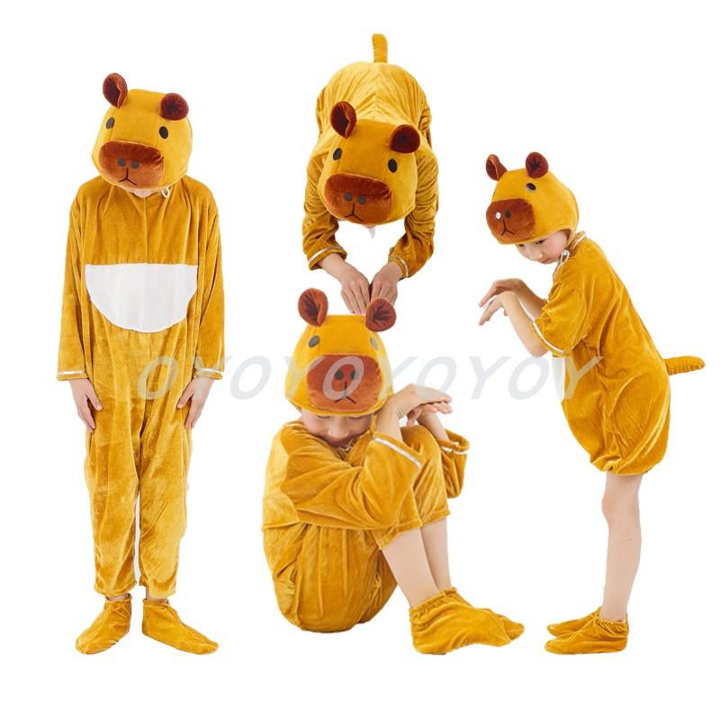 子供 親子 カピバラ 動物 着ぐるみ 舞台 発表会 演劇 コスプレ 衣装 仮装 キャラクター服