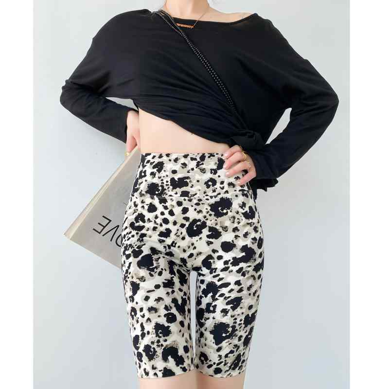 夏用 薄手 ゼブラ柄 シマウマ柄 五分丈 ハーフ丈 スポーツ フィットネス サイクリング 自転車用 ヨガ ..