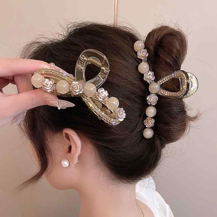 CHANEL 新作 バレッタ 上品 カメリア CCロゴ リボン CAMELLIA 楽天市場】シャネル カメリア(バレッタ|ヘアアクセサリー
