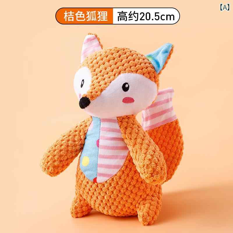 愛犬用 音が鳴る ぬいぐるみ ストレス解消 噛みごたえ抜群 丈夫で長持ち 歯磨き効果 子犬 小型犬用 デンタルケア おもちゃ 遊び道具