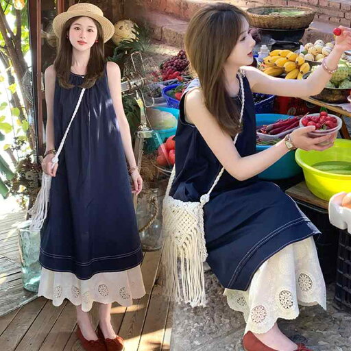 マタニティウェア 妊婦服 夏服 夏物 おしゃれママ トレンディママ 妊娠中 マタニティファッション 産前産後兼用 ノースリーブ ロング丈 ワンピース キャミソールワンピース ジャンパースカート ゆったり 快適 涼しい 体型カバー Aライン マタニティウェア 妊婦服 夏服 夏物 おしゃれママ トレンディママ 妊娠中 マタニティファッション 産前産後兼用 ノースリーブ ロング丈 ワンピース キャミソールワンピース ジャンパースカート ゆったり 快適 涼しい 体型カバー Aライン