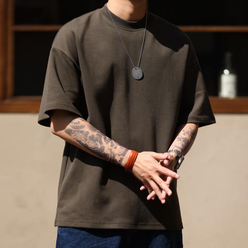 メンズ 男性 半袖 Tシャツ カットソー アメリカン ルーズフィット ゆったり 大きいサイズ オーバーサイ..