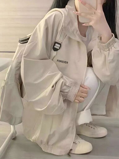 女性用 春夏 薄手 軽量 UVカット 紫外線対策 日焼け防止 ジャケット アウター スプリングコート レトロ ヴィンテージ 韓国風 学生向け ボーイフレンド風 ゆったり ルーズフィット トレンド 女性用 春夏 薄手 軽量 UVカット 紫外線対策 日焼け防止 ジャケット アウター スプリングコート レトロ ヴィンテージ 韓国風 学生向け ボーイフレンド風 ゆったり ルーズフィット トレンド