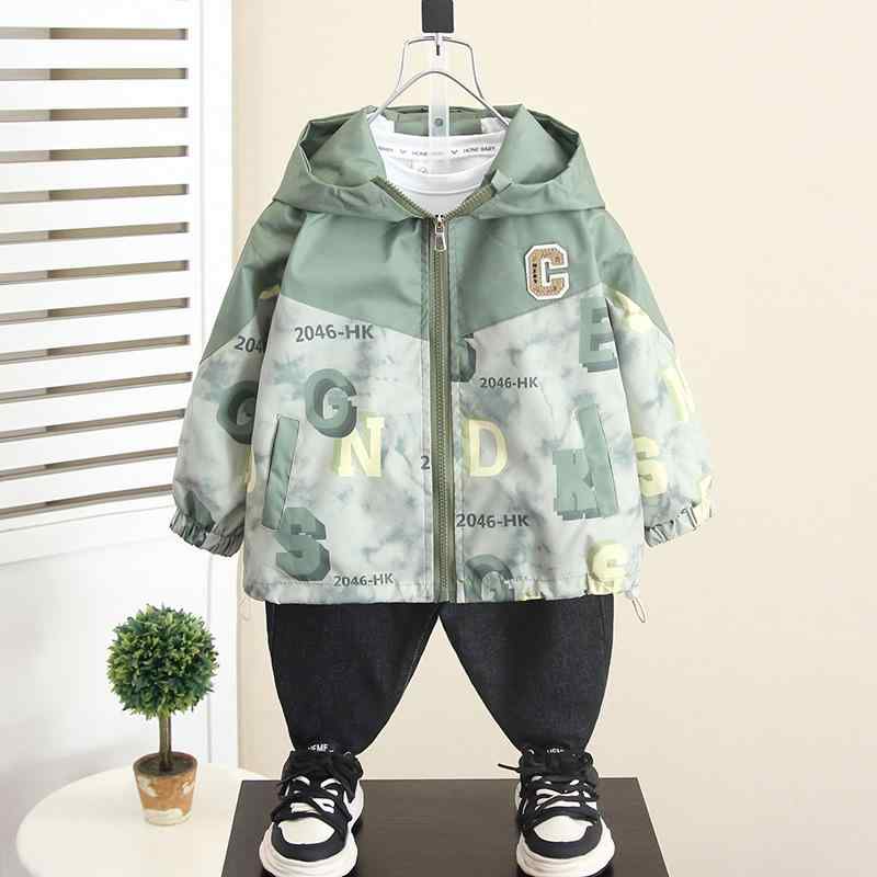 男の子 ベビー キッズ 秋服 春秋物 カジュアル おしゃれ フード付き ウィンドブレーカー 防風ジャケット マウンテンパーカー ジャンパー 子供服 アウター 上着 ボーイズ
